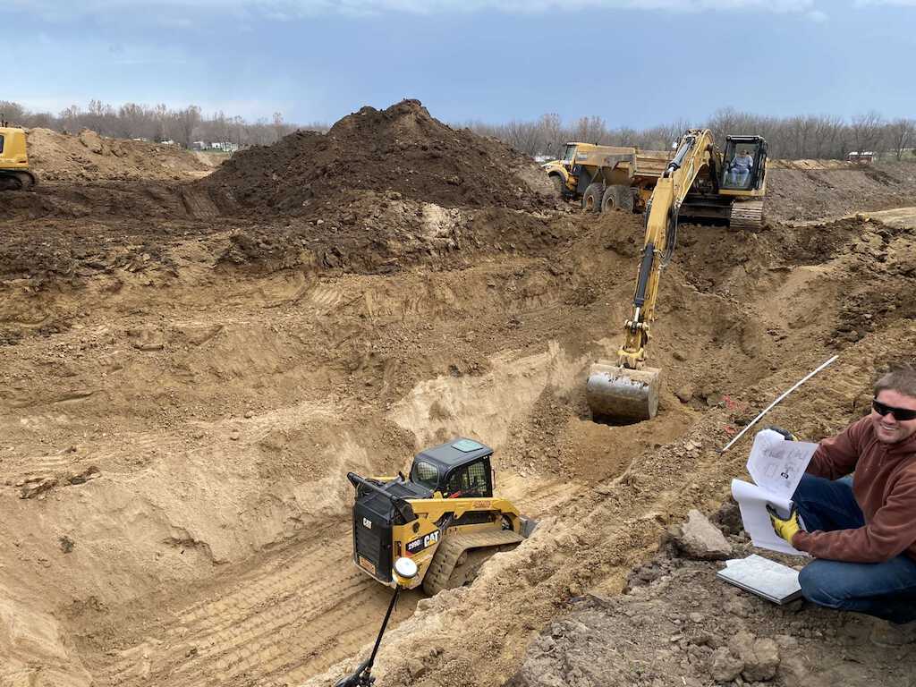 commercial excavation in jefferson wi