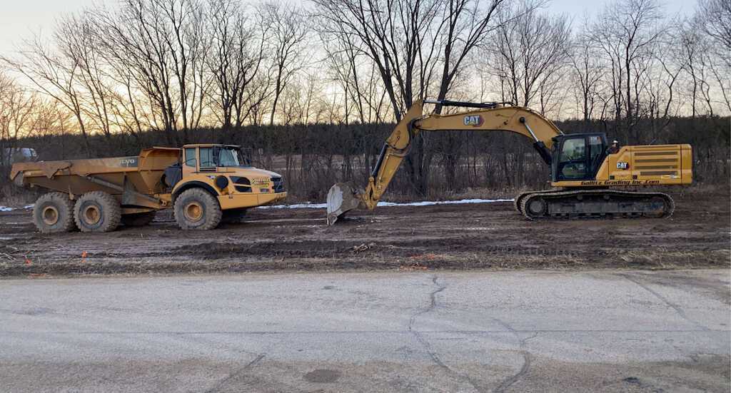 residential and commercial excavation and grading in jefferson wisconsin